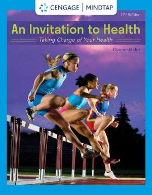 Test Bank for An Invitation to Health 19th Edition Hales