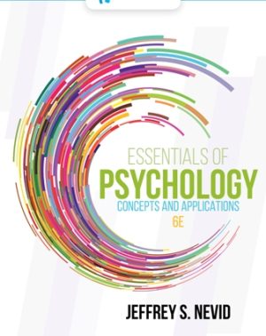 Test Bank for Essentials of Psychology 6th Edition Nevid