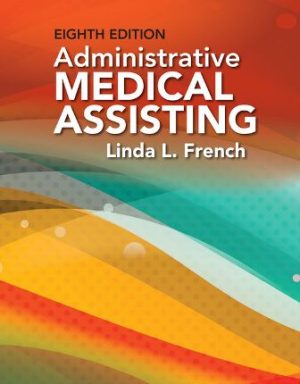 Administrative Medical Assisting 8th Edition French