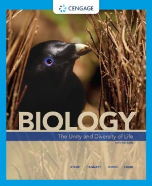 Test Bank for Biology The Unity and Diversity of Life 15th Edition Starr