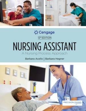 Test Bank for Nursing Assistant 12th Edition Acello