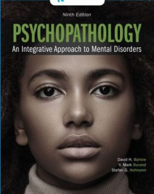 Test Bank for Psychopathology 9th Edition Barlow