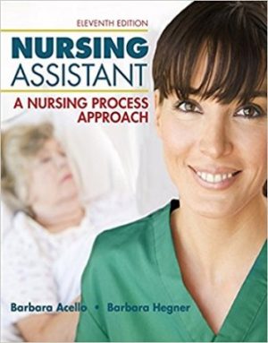 Test Bank for Nursing Assistant 11th Edition Acello